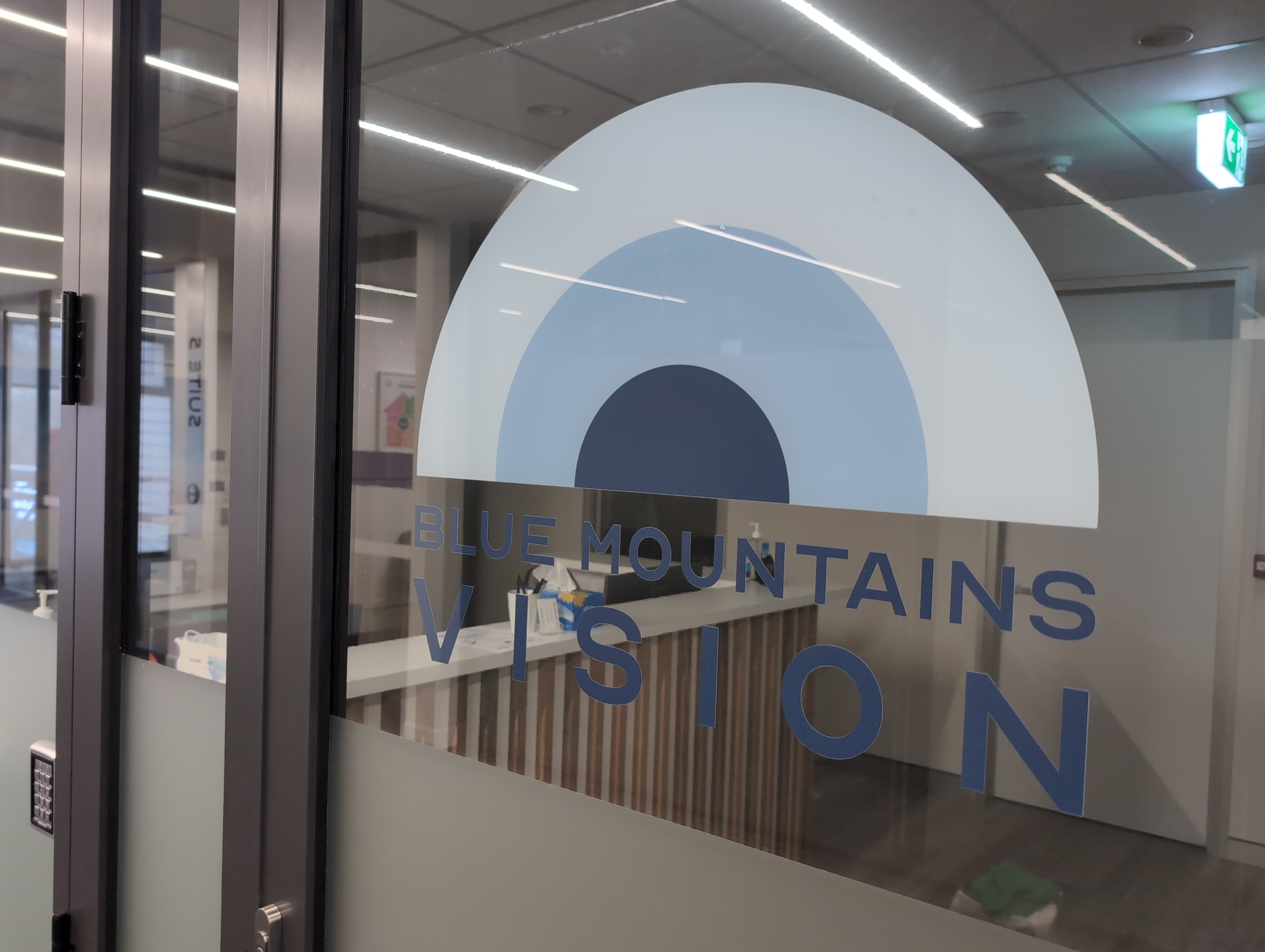 Entrance to the Blue Mountains Vision practice